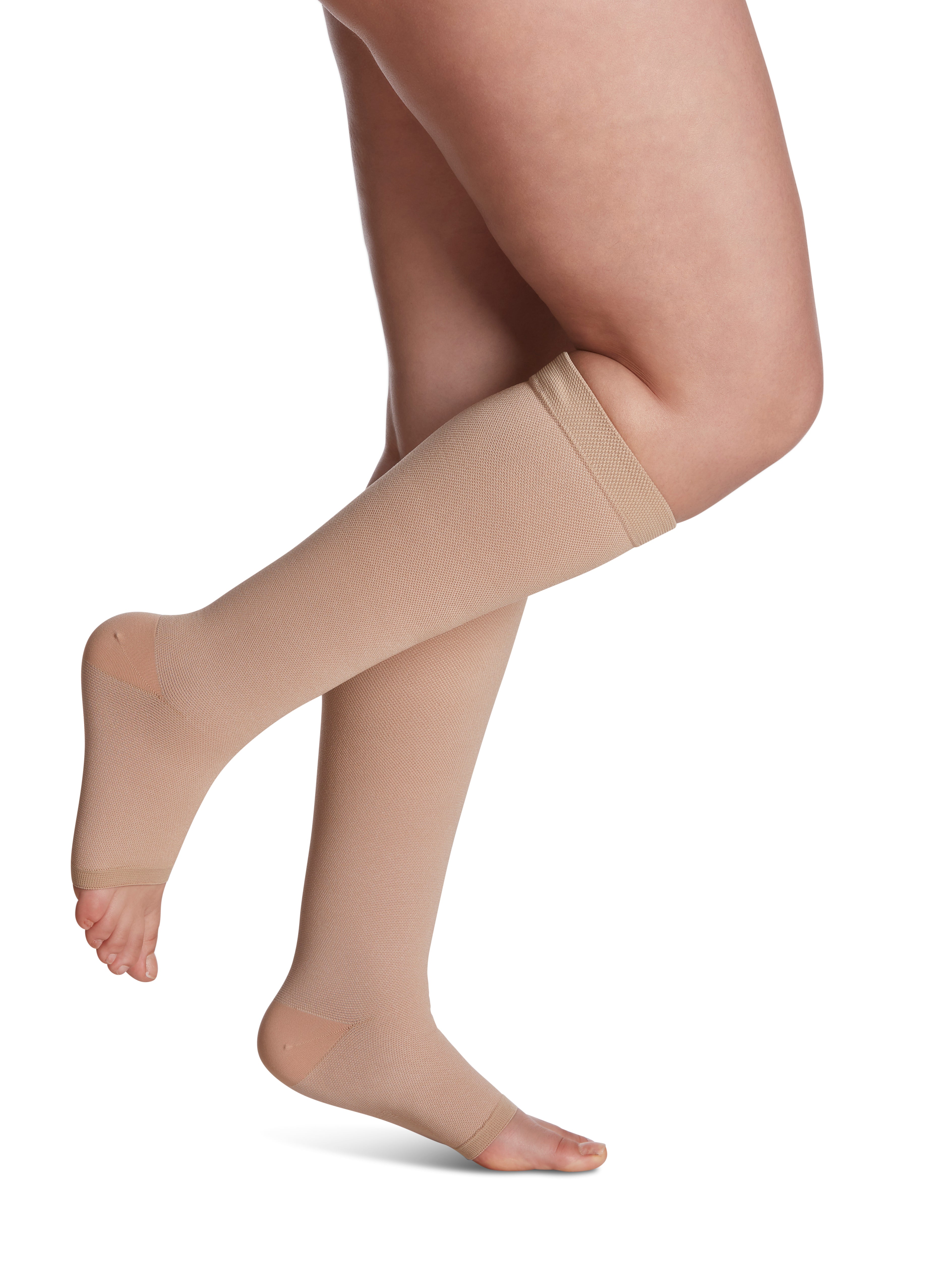 Natural Rubber - Calf - Open Toe