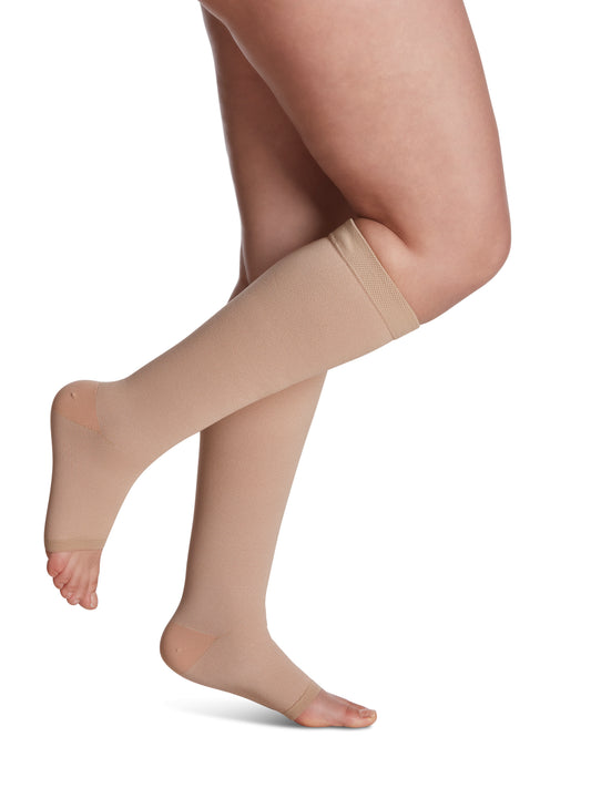 Natural Rubber - Calf - Open Toe