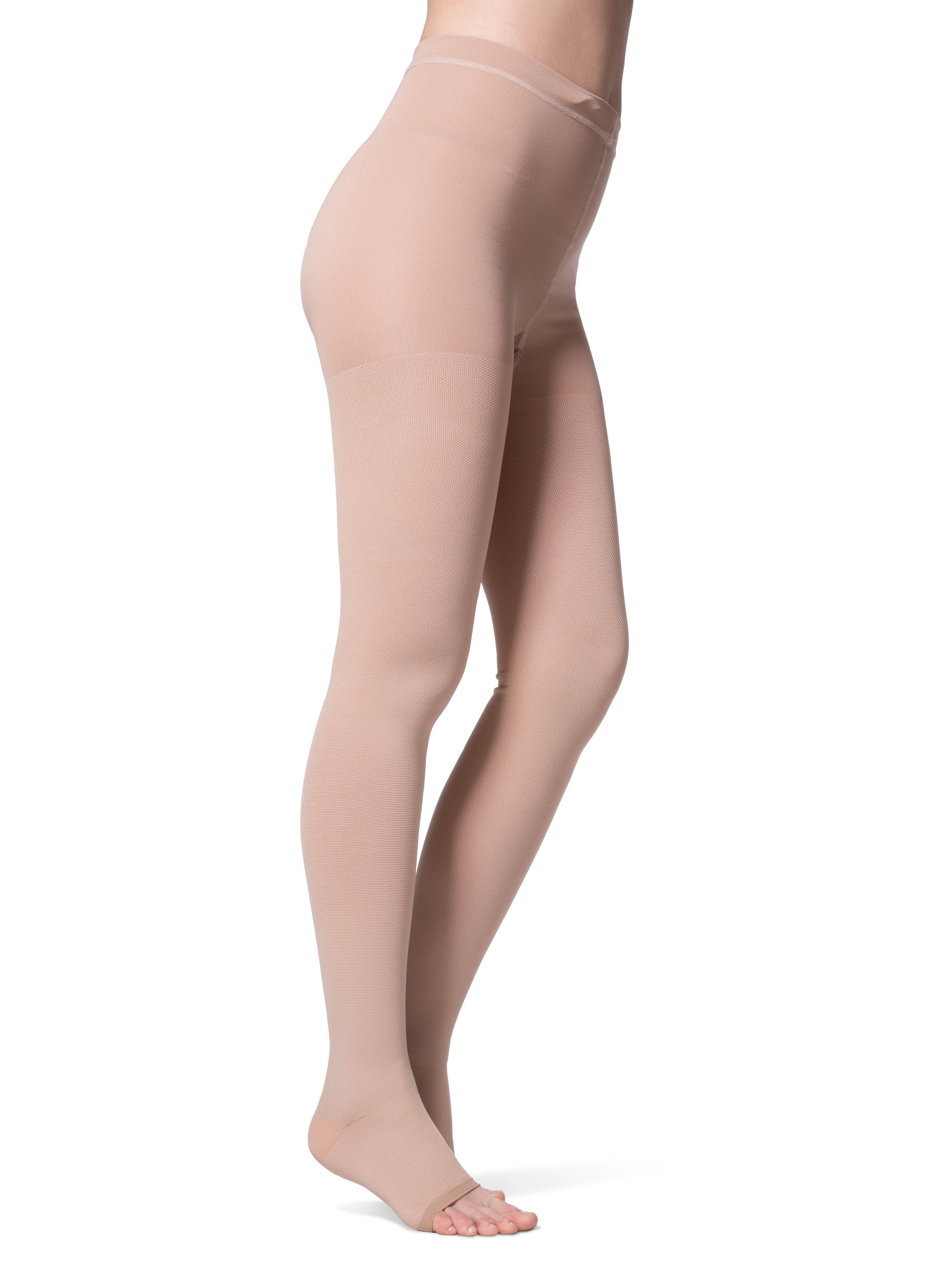 Natural Rubber - Pantyhose - Open Toe
