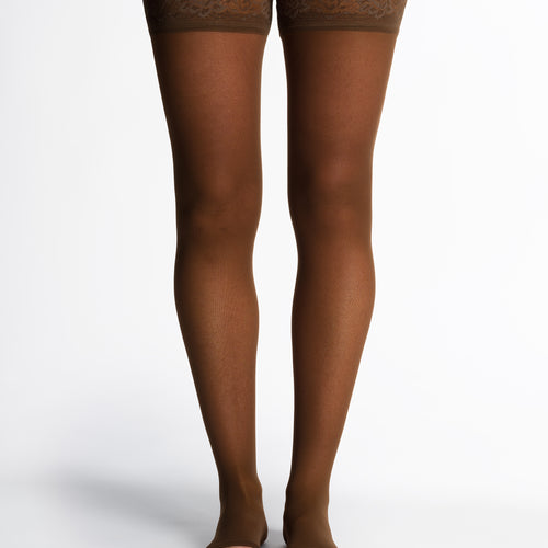 Style Sheer - Thigh-High - Open Toe