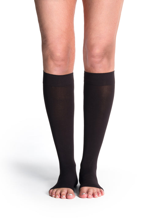 Style Soft Opaque - Calf - Open Toe