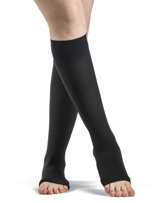 Essential Opaque - Calf - Open Toe