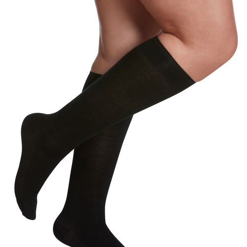 Bas de compression en Laine mérinos toutes saisons pour femme