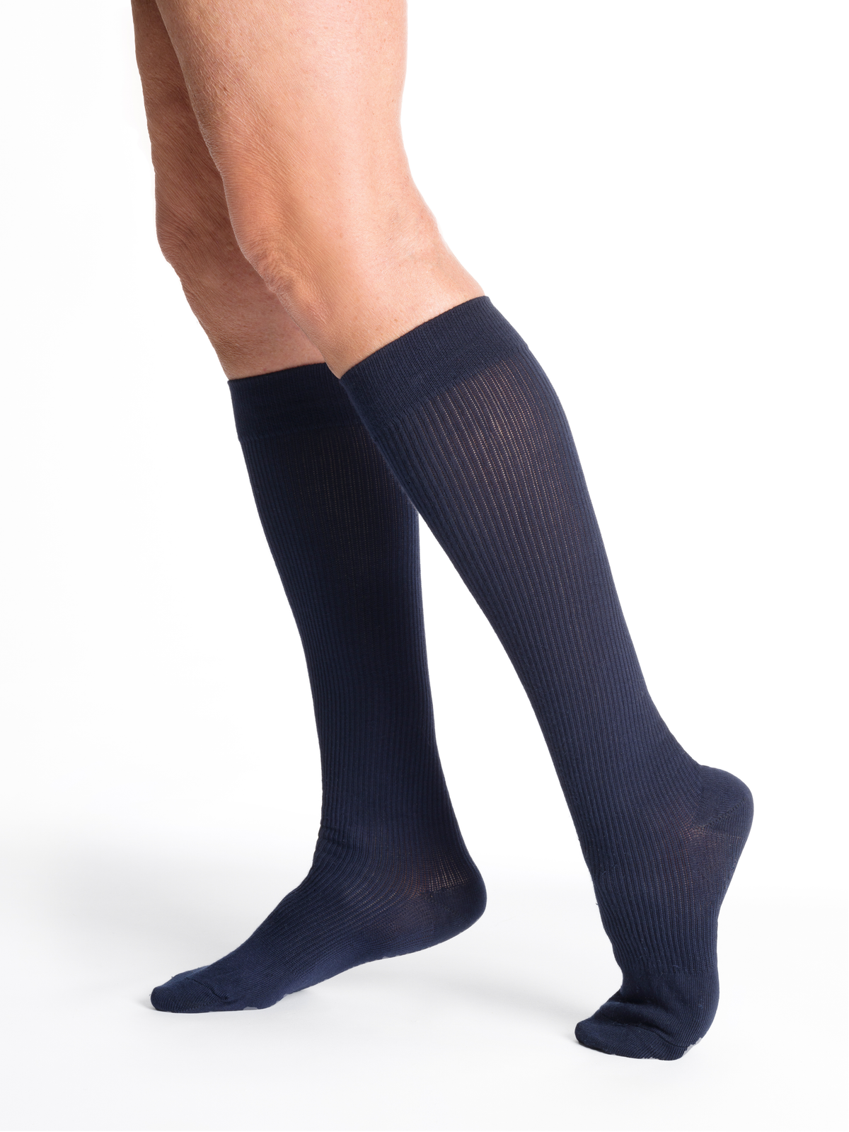 All-Season Merino Women's Compression Socks 15-20 mmHg - Navy ...