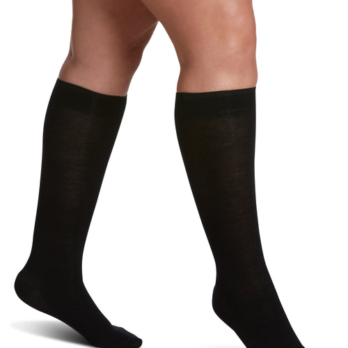 Bas de compression en Laine mérinos toutes saisons pour femme