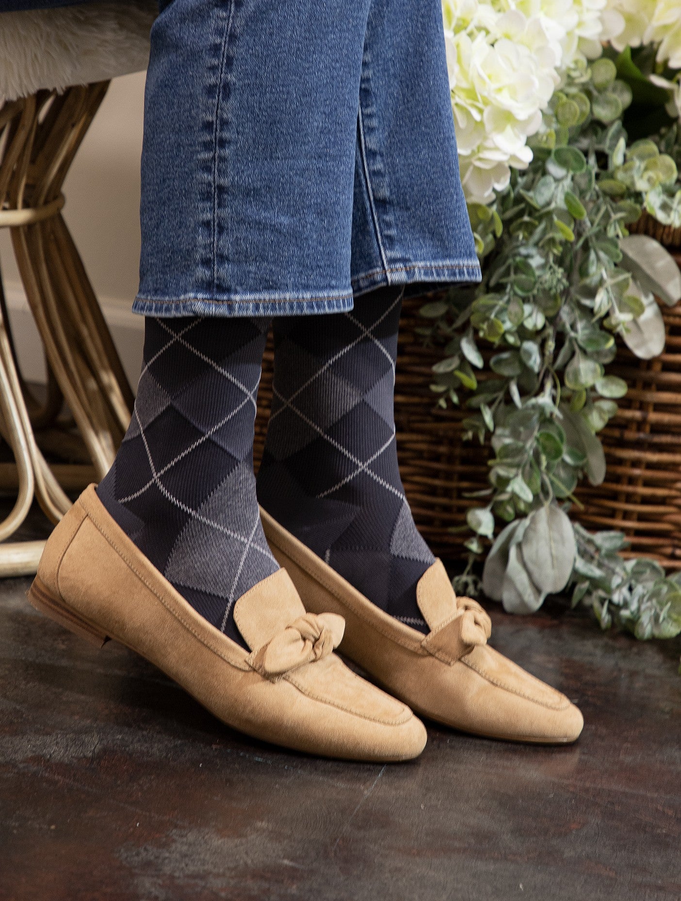 Microfiber Shades Women’s Compression Socks