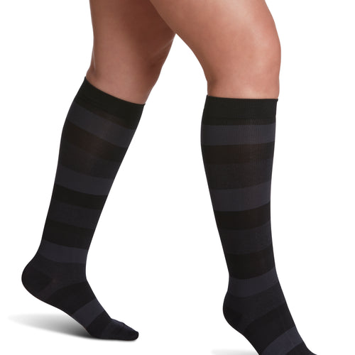 Microfiber Shades Women's Compression Socks
