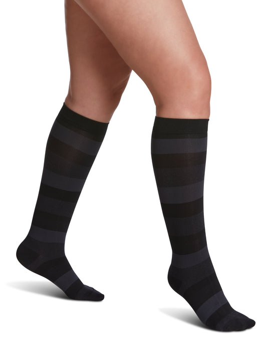 Microfiber Shades Women's Compression Socks