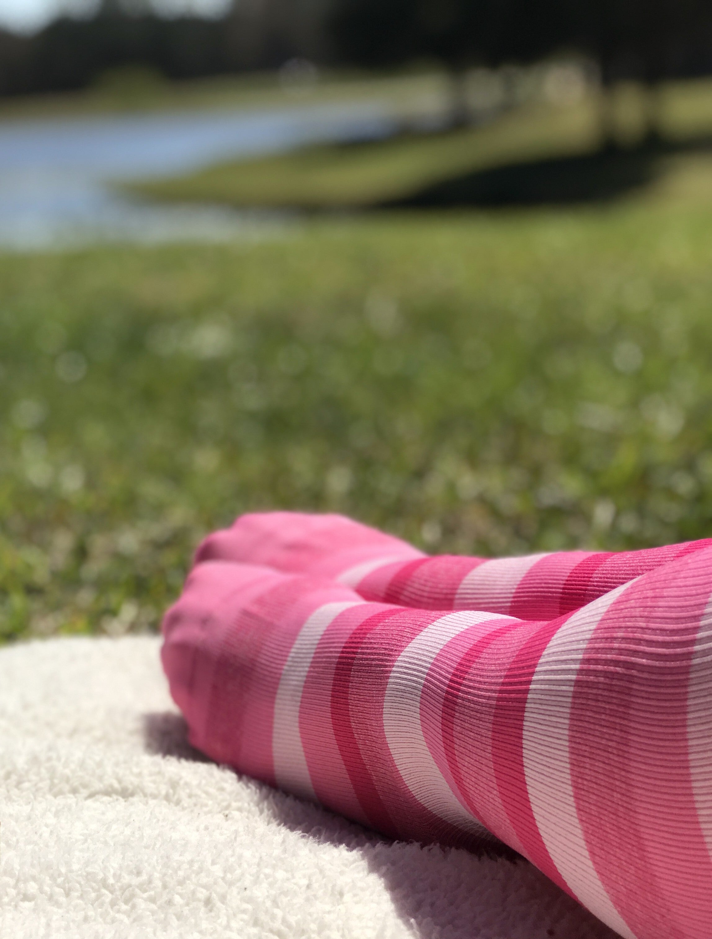 Bas de compression Microfibre à motifs pour femme