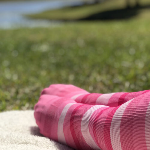 Bas de compression Microfibre à motifs pour femme