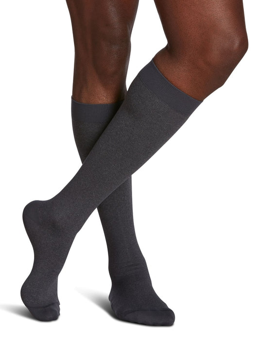 Bas de compression Microfibre à motifs pour homme