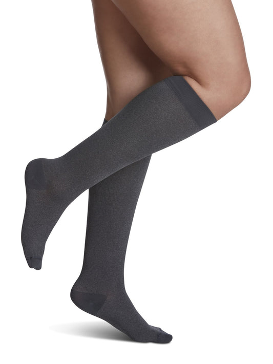Bas de compression Microfibre à motifs pour femme