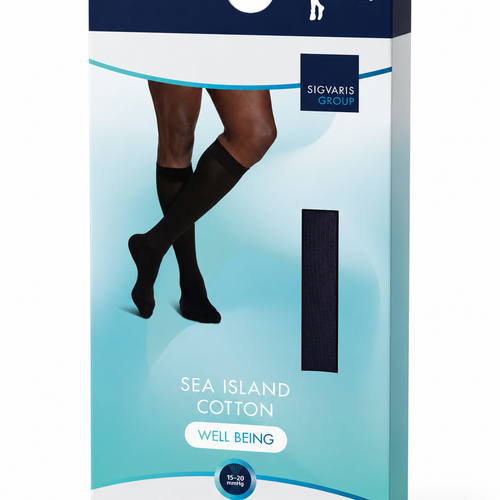 Sea Island Cotton Men’s Compression Socks